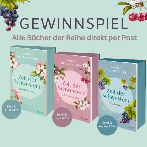 Bastei Lübbe - 3x die Taschenbücher aus der »Zeit der Schwestern«-Romanserie von Tanja Huthmacher