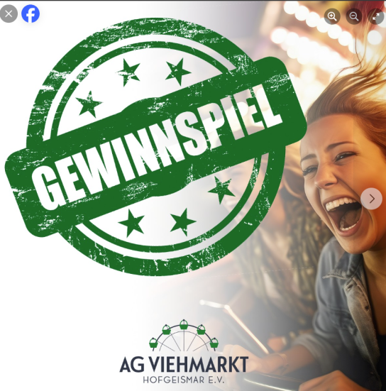 AG Viehmarkt Hofgeismar - 10 Dauerkarten für das Viehmarkt- und Heimatfest Hofgeismar 2024 (Facebook)