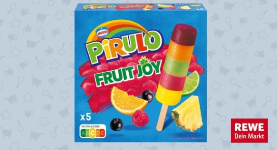 REWE: 5.000 Produkttester für PIRULO Fruit Joy (Eis am Stiel) gesucht