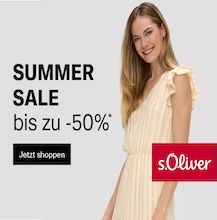 S.Oliver: SUMMER SALE bis zu -50%*