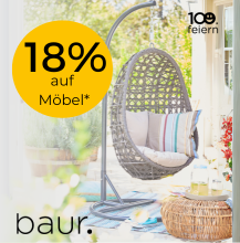 Baur: 18% auf Möbel!