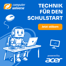 Computer Universe: TECHNIK FÜR DEN SCHULSTART!