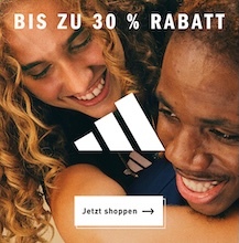 Adidas: Bis zu 30% Rabatt!