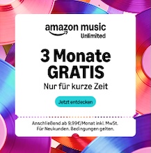 Amazon Music: Sichere dir jetzt tolle Deals!