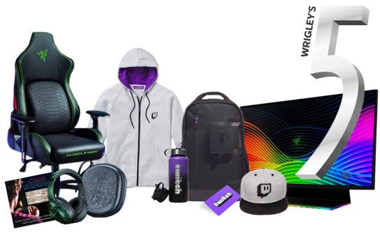 5 GUM: Razer Kopfhörer, Gaming Chair und Gaming Event für 10 Freunde 5 GUM: Razer Kopfhörer, Gaming Chair und Gaming Event für 10 Freunde