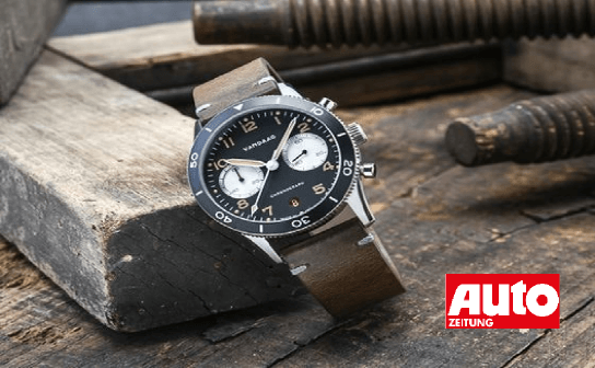Autozeitung: eine VANDAAG Pilotenuhr im Retrostyle für 299 € Autozeitung: eine VANDAAG Pilotenuhr im Retrostyle für 299 €