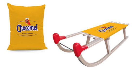 Chocomel: ein Holzschlitten, ein Sitzsack und viele weitere Preise Chocomel: ein Holzschlitten, ein Sitzsack und viele weitere Preise