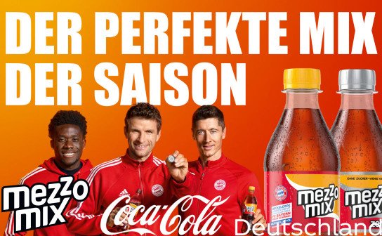 CocaCola & Mezzo Mix: 3 x ein VIP Meet & Greet Wochenende für FC Bayern Fans u.v.m. CocaCola & Mezzo Mix: 3 x ein VIP Meet & Greet Wochenende für FC Bayern Fans u.v.m.