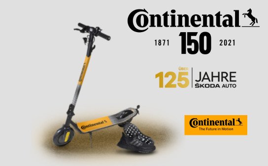 Continental: ein E-Scooter & 10 Gutscheine ein Paar adidas Schuhe mit Continental-Sohle zu gewinnen! Continental: ein E-Scooter & 10 Gutscheine ein Paar adidas Schuhe mit Continental-Sohle zu gewinnen!