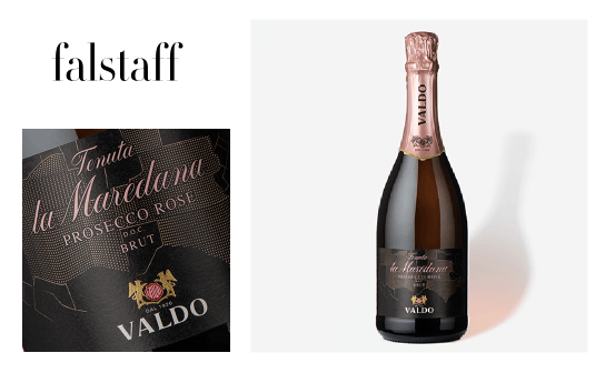 falstaff: 6 Flaschen Tenuta La Maredana Prosecco Rosé DOC Brut von VALDO falstaff: 6 Flaschen Tenuta La Maredana Prosecco Rosé DOC Brut von VALDO