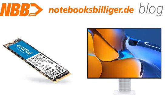 notebooksbilliger.de: 2 x ein HUAWEI MateView 28″ Monitor inkl. 2TB Crucial P2 M.2 SSD notebooksbilliger.de: 2 x ein HUAWEI MateView 28″ Monitor inkl. 2TB Crucial P2 M.2 SSD