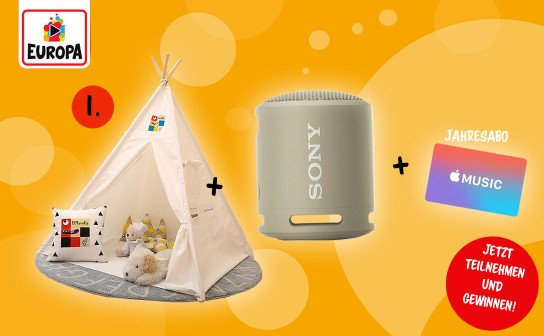 Play-Europa: 3 Sony Bluetooth Lautsprecher & mehr zu gewinnen! Play-Europa: 3 Sony Bluetooth Lautsprecher & mehr zu gewinnen!