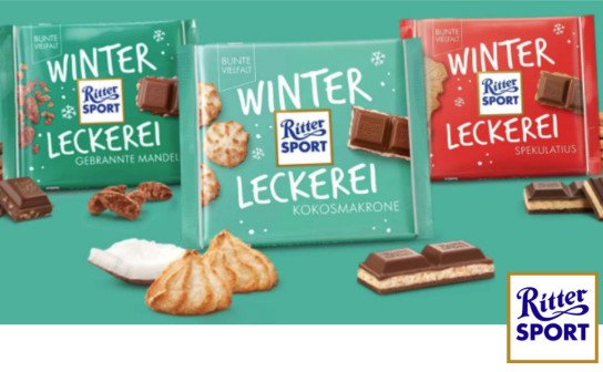 Ritter Sport: 20 x 3 Tafeln Ritter Sport: 20 x 3 Tafeln