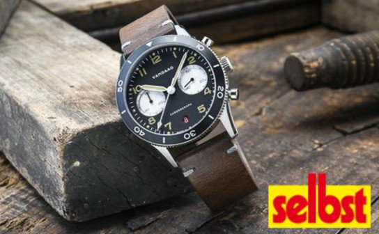 selbst.de: eine VANDAAG Armbanduhr im Retro-Pilotenstyle für 299 € selbst.de: eine VANDAAG Armbanduhr im Retro-Pilotenstyle für 299 €