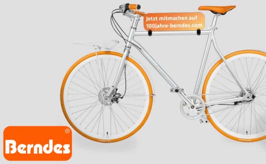 Berndes: 4 Velosophy Fahrräder im Wert von je 1.000 € und viele weitere Preise zu gewinnen Berndes: 4 Velosophy Fahrräder im Wert von je 1.000 € und viele weitere Preise zu gewinnen