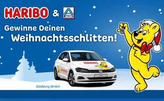 Haribo & Aldi Nord: ein VW Polo trendline wird verlost Haribo & Aldi Nord: ein VW Polo trendline wird verlost
