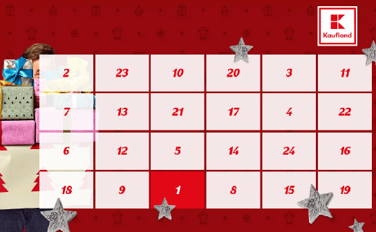 Kaufland: jeden Tag tolle Preise im Adventskalender gewinnen Kaufland: jeden Tag tolle Preise im Adventskalender gewinnen