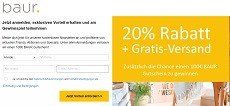 BAUR: einen Shopping Gutschein im Wert von 100 € zu gewinnen BAUR: einen Shopping Gutschein im Wert von 100 € zu gewinnen