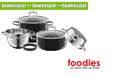 foodies Magazin: 1 Topf-Set von Silit für 379 € und 1 Einkaufsgutschein von tegut… im Wert von 100 € foodies Magazin: 1 Topf-Set von Silit für 379 € und 1 Einkaufsgutschein von tegut… im Wert von 100 €