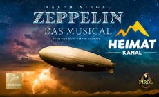 Heimatkanal: 2 Premierentickets für „ZEPPELIN – Das Musical“ inkl. Übernachtung im 4-Sterne-Hotel Heimatkanal: 2 Premierentickets für „ZEPPELIN – Das Musical“ inkl. Übernachtung im 4-Sterne-Hotel