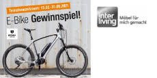 Interliving: ein E-Bike im Wert von fast 3.000 Euro wird verlost Interliving: ein E-Bike im Wert von fast 3.000 Euro wird verlost