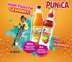 Punica: 200 x Roller Sprite Deluxe mit Punica Grip Tape zu gewinnen Punica: 200 x Roller Sprite Deluxe mit Punica Grip Tape zu gewinnen