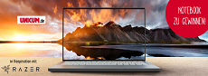 UNICUM: Gewinne ein Notebook von RAZER im Wert von fast 1.700 € UNICUM: Gewinne ein Notebook von RAZER im Wert von fast 1.700 €