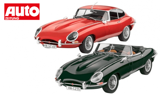 Autozeitung: Gewinne zum Vatertag eines von 5 Jaguar E-Type Sets von Revell Autozeitung: Gewinne zum Vatertag eines von 5 Jaguar E-Type Sets von Revell