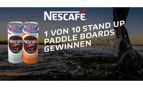 NESCAFÉ: 10 x ein Stand Up Paddle Board NESCAFÉ: 10 x ein Stand Up Paddle Board