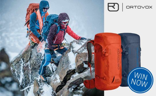 ORTOVOX: 4 x ein wetterfestes Rucksack-Set aus der DRY BACKPACK SERIES ORTOVOX: 4 x ein wetterfestes Rucksack-Set aus der DRY BACKPACK SERIES