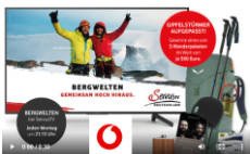 Vodafone: 5 x Wanderpakete zu gewinnen! Vodafone: 5 x Wanderpakete zu gewinnen!
