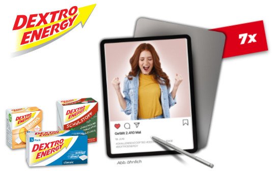 Dextro Energy: 7 x ein Microsoft Surface Dextro Energy: 7 x ein Microsoft Surface