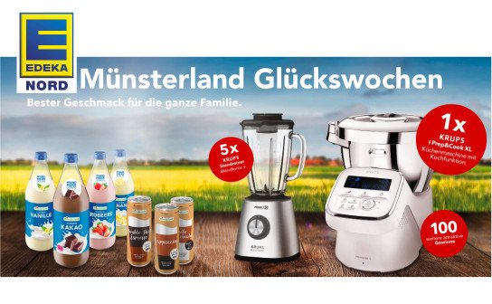 EDEKA Nord & Münsterland: tolle Küchengeräte von KRUPS zu gewinnen EDEKA Nord & Münsterland: tolle Küchengeräte von KRUPS zu gewinnen