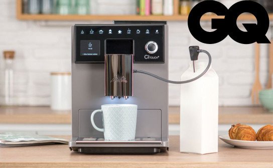 GQ Magazin: ein Melitta Kaffeevollautomat CI Touch PLUS-Edition für über 600 € GQ Magazin: ein Melitta Kaffeevollautomat CI Touch PLUS-Edition für über 600 €