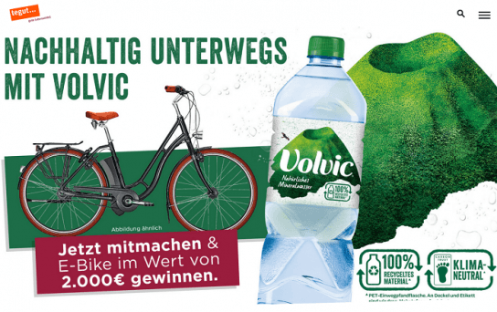 tegut: Verlost wird ein E-Bike von Ortler im Wert von ca. 2.000 € tegut: Verlost wird ein E-Bike von Ortler im Wert von ca. 2.000 €