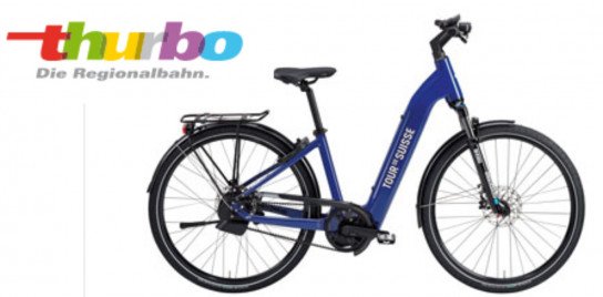 Thurbo: ein Tour de Suisse E-Bike für über 4.600 € & 29 x Theater-Gutscheine Thurbo: ein Tour de Suisse E-Bike für über 4.600 € & 29 x Theater-Gutscheine