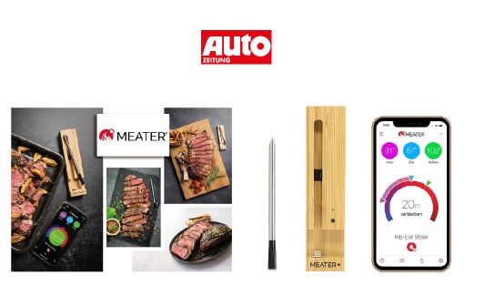 Autozeitung: 5 Fleischthermometer von MEATER im Gesamtwert von fast 550 € Autozeitung: 5 Fleischthermometer von MEATER im Gesamtwert von fast 550 €
