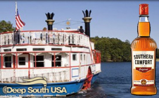 Deep South USA: jeden Monat eine Flasche Southern Comfort gewinnen