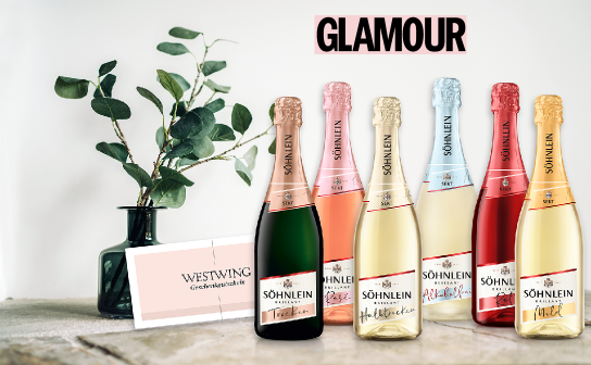 GLAMOUR: Produktpaket von Söhnlein Brillant inkl. einem 50 € Westwing Gutschein GLAMOUR: Produktpaket von Söhnlein Brillant inkl. einem 50 € Westwing Gutschein