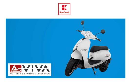 Kaufland: 3 x ein Elektroroller von AsVIVA Kaufland: 3 x ein Elektroroller von AsVIVA