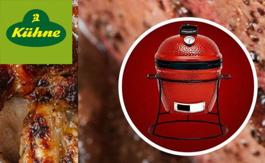 Kühne: 3 x ein Kamado Joe Grill im Wert von jeweils 450 € Kühne: 3 x ein Kamado Joe Grill im Wert von jeweils 450 €