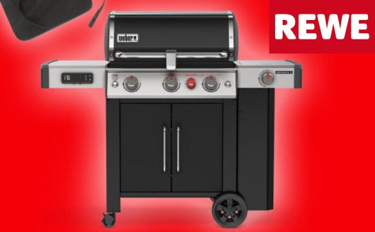 REWE: 16 x ein Weber Genesis Gasgrill für je ca. 1.700 € REWE: 16 x ein Weber Genesis Gasgrill für je ca. 1.700 €