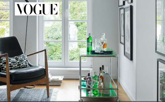 VOGUE: Verlost wird eine Homebar von Tanqueray VOGUE: Verlost wird eine Homebar von Tanqueray