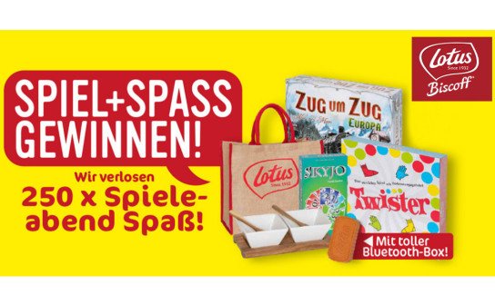 Biscoff: 250 Spieleabend-Sets werden verlost! Biscoff: 250 Spieleabend-Sets werden verlost!