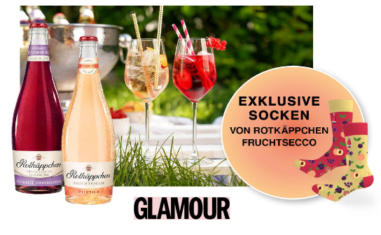 GLAMOUR: 3 Rotkäppchen Fruchtsecco Pakete zu gewinnen GLAMOUR: 3 Rotkäppchen Fruchtsecco Pakete zu gewinnen