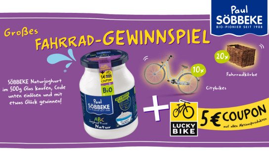 SÖBBEKE: 10 x City-Bikes im Wert von je ca. 480 € sowie 20 x Fahrradkörbe SÖBBEKE: 10 x City-Bikes im Wert von je ca. 480 € sowie 20 x Fahrradkörbe
