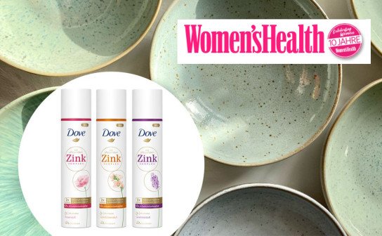 Womens Health: einen 400 € Motel a Miio-Gutschein & Deo-Serie von Dove zu gewinnen! Womens Health: einen 400 € Motel a Miio-Gutschein & Deo-Serie von Dove zu gewinnen!