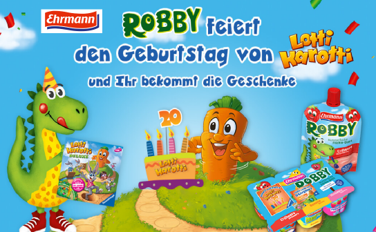 Ehrmann: 3 x ein Wochenende im RAVENSBURGER Spieleland und weitere Preise Ehrmann: 3 x ein Wochenende im RAVENSBURGER Spieleland und weitere Preise