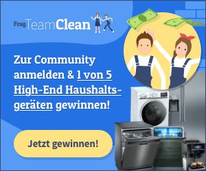 Frag Team Clean: 5 x Siemens High End Haushaltsgeräte im Gesamtwert von über 10.000 € Frag Team Clean: 5 x Siemens High End Haushaltsgeräte im Gesamtwert von über 10.000 €