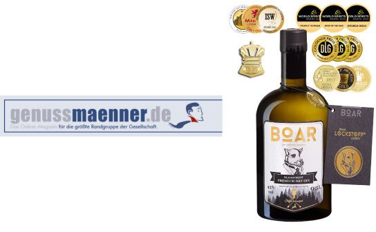 genussmaenner.de: 1 Flasche BOAR GIN zu gewinnen genussmaenner.de: 1 Flasche BOAR GIN zu gewinnen